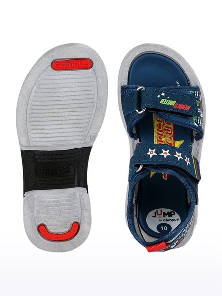 Campus Shoes | Boys Blue SMS 211 Sandal 3