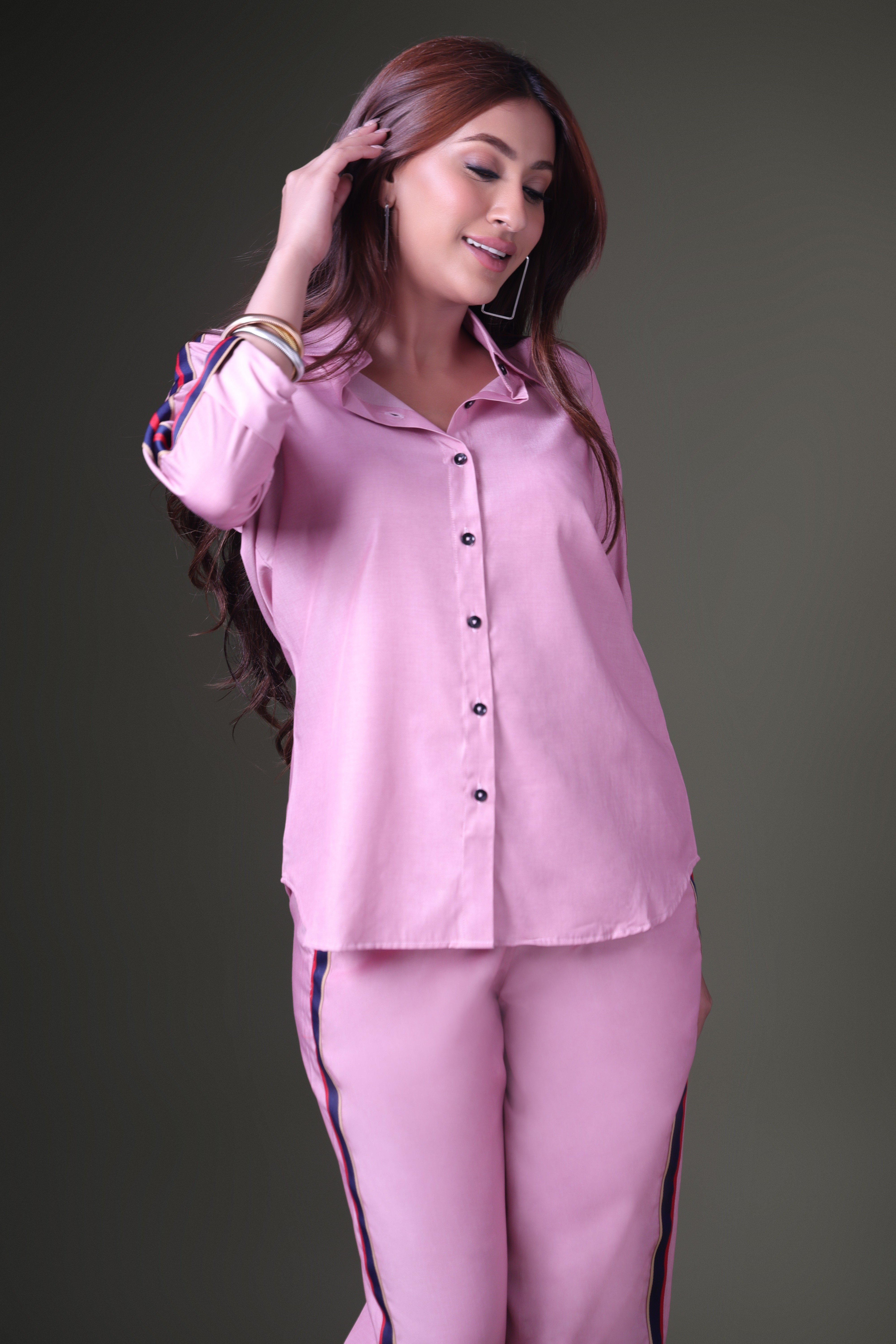 Salmon pink Coord