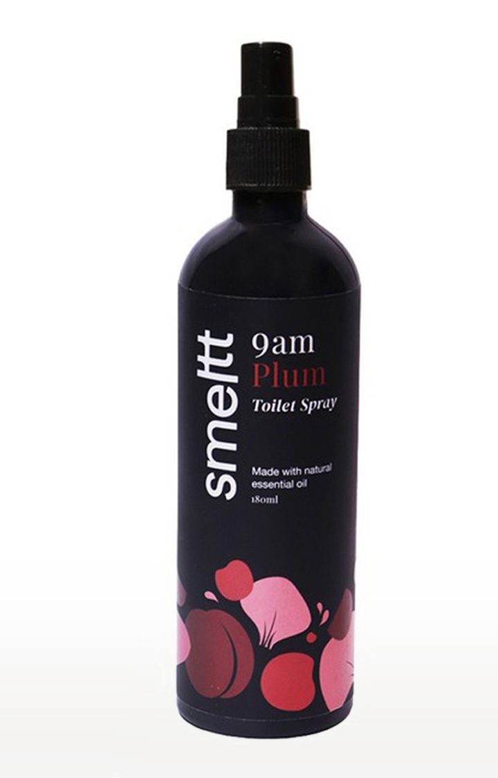 Smeltt 9 am Plum Toilet Spray, Prepoo Spray, Bathroom air freshener