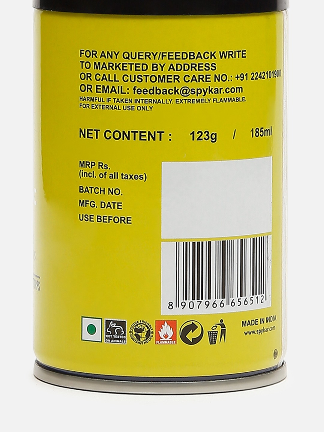 Spykar Arctic Lime Deo Spray - 185 ML