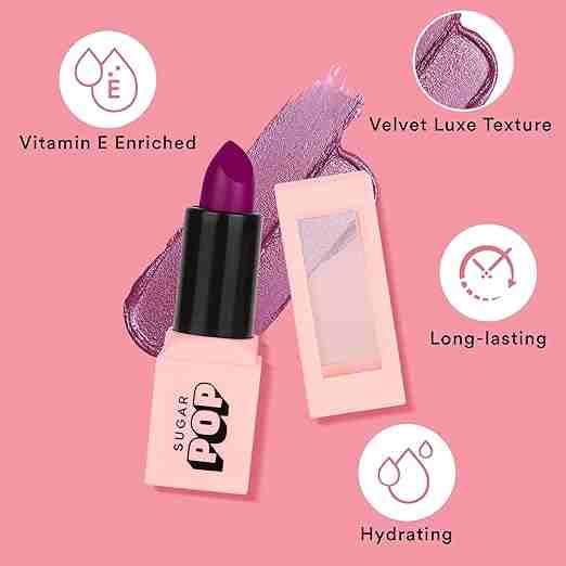 SugarPop Satin Matte Lipstick 04 Orchid