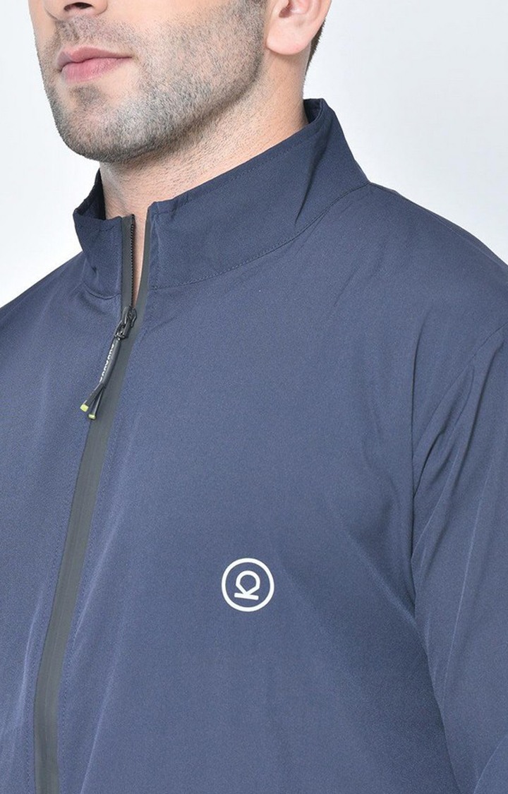 Navy blue activewear jacket sales