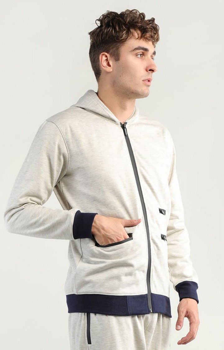 Off white zip up jacket 2025
