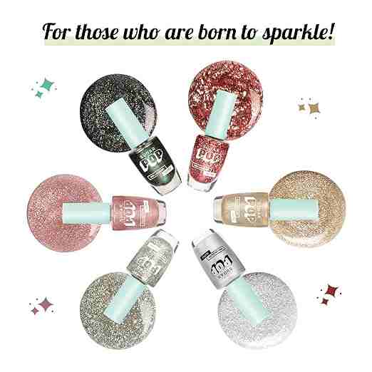 SugarPop Glitter Nail Lacquer 01 Rose Quartz