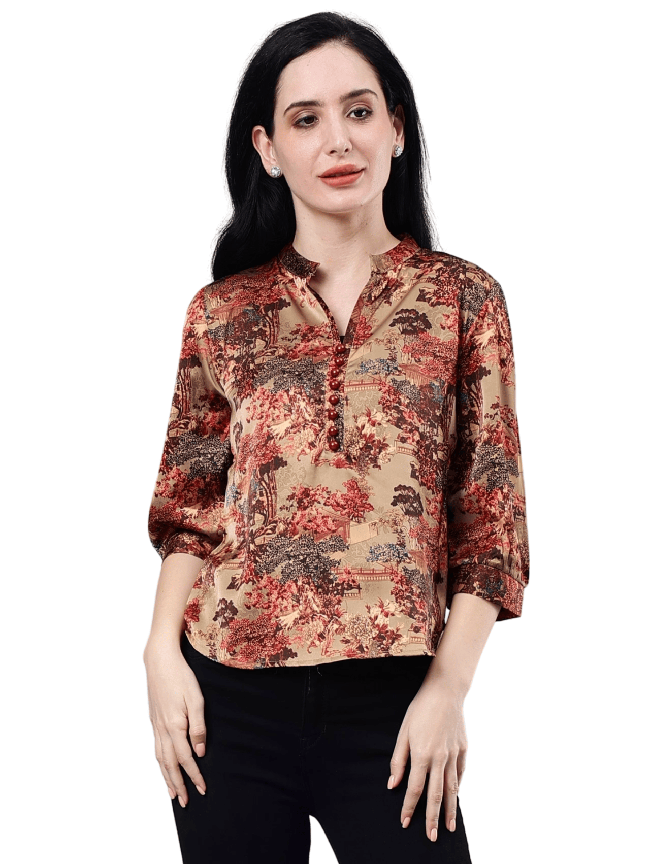 Albion By Cnm Women Brown Top