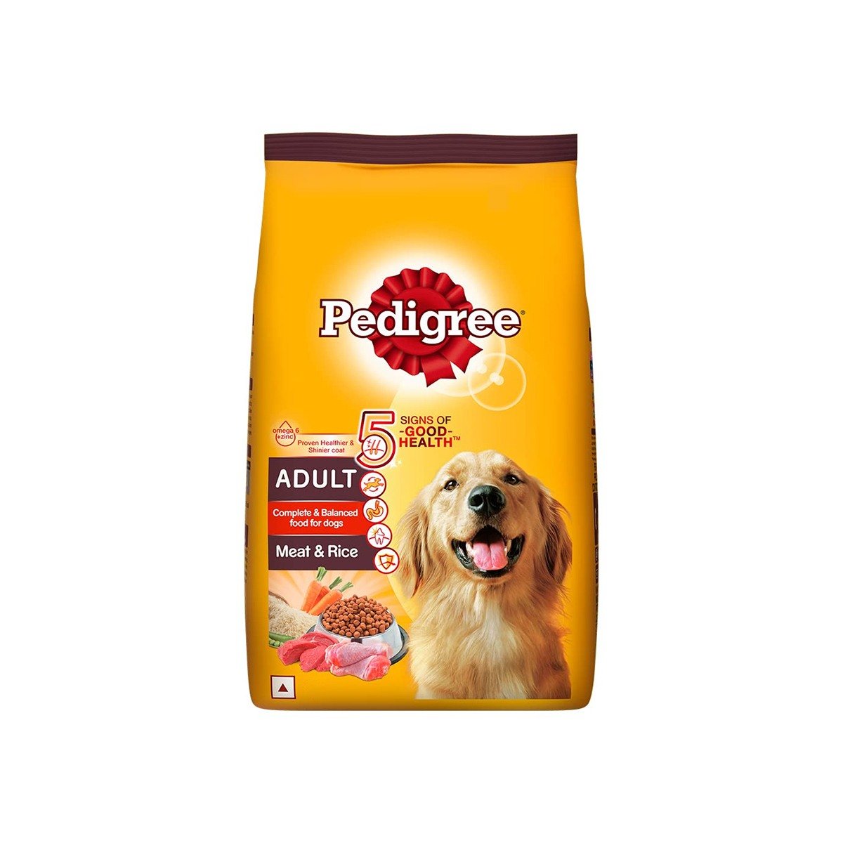 Pedigree Adult Meat & Rice Dry Dog Food