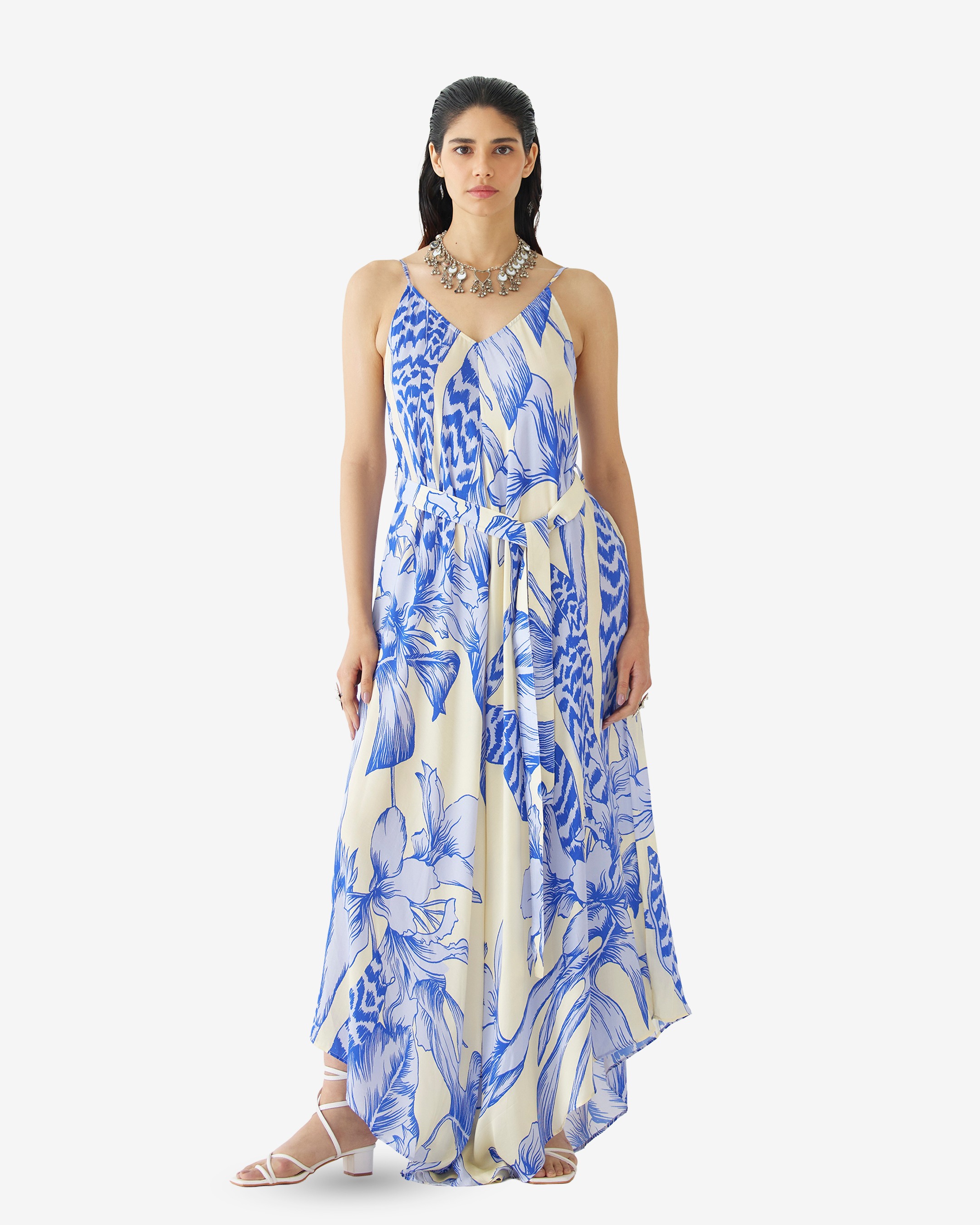 Blue Aphrodite Jumpsuit