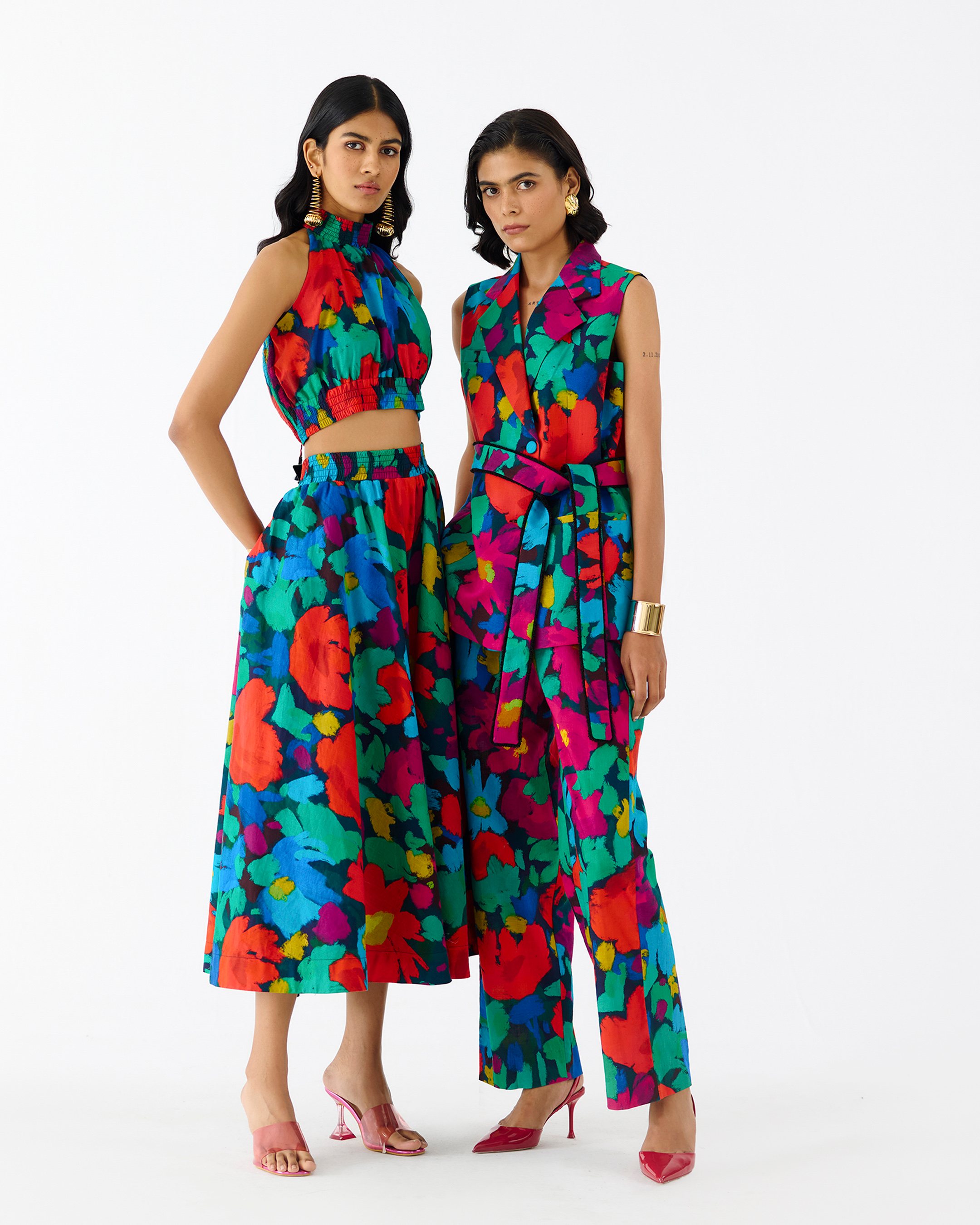 Anima Blouse & Skirt