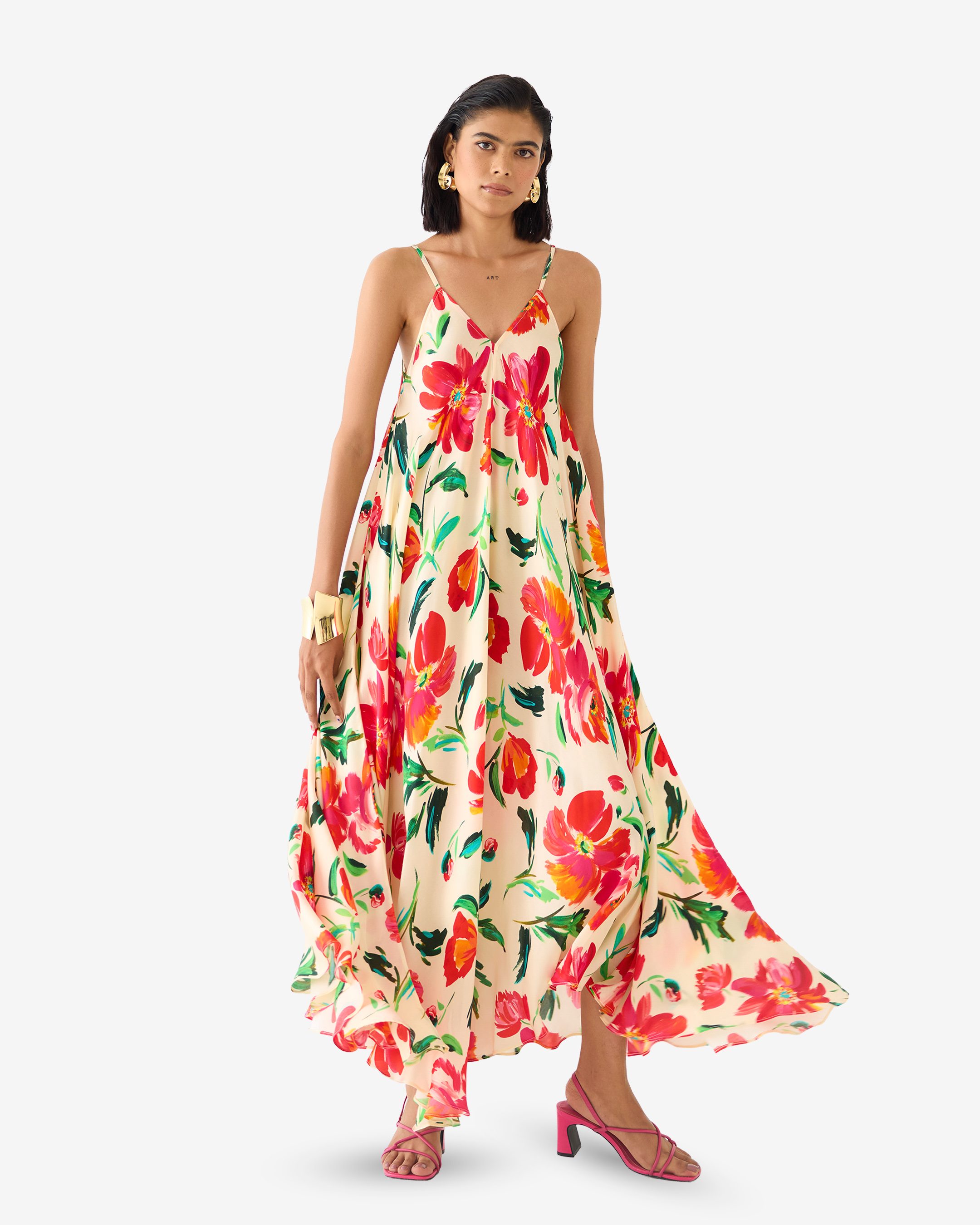 Majorelle Strappy Dress