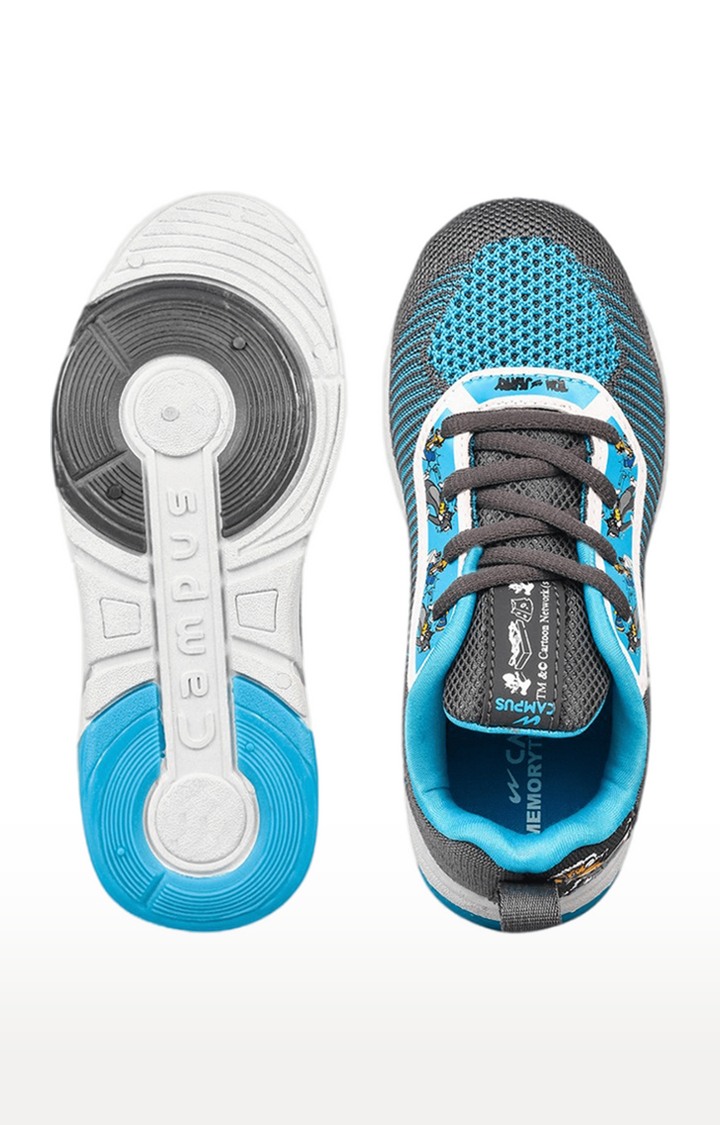 Unisex Grey Mesh Running Shoes