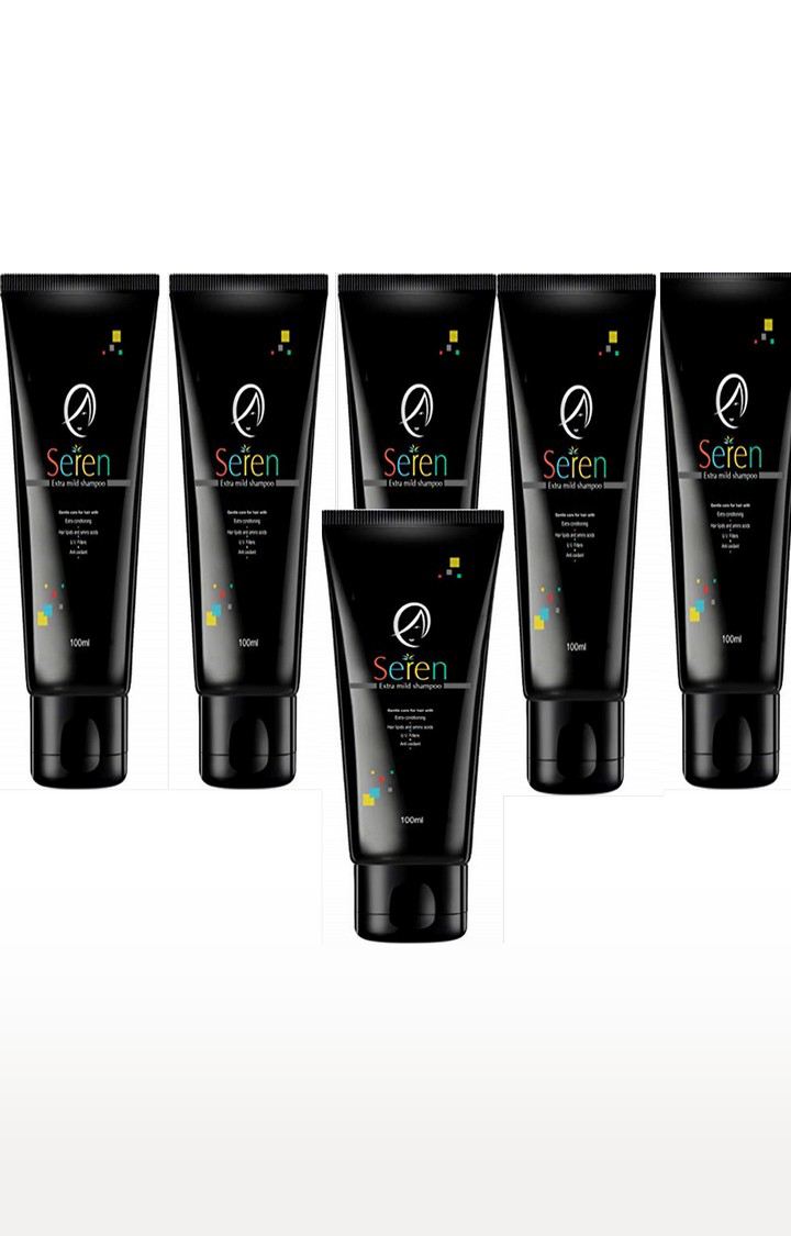 Seren Extra Mild Shampoo 100ml : Pack of 6