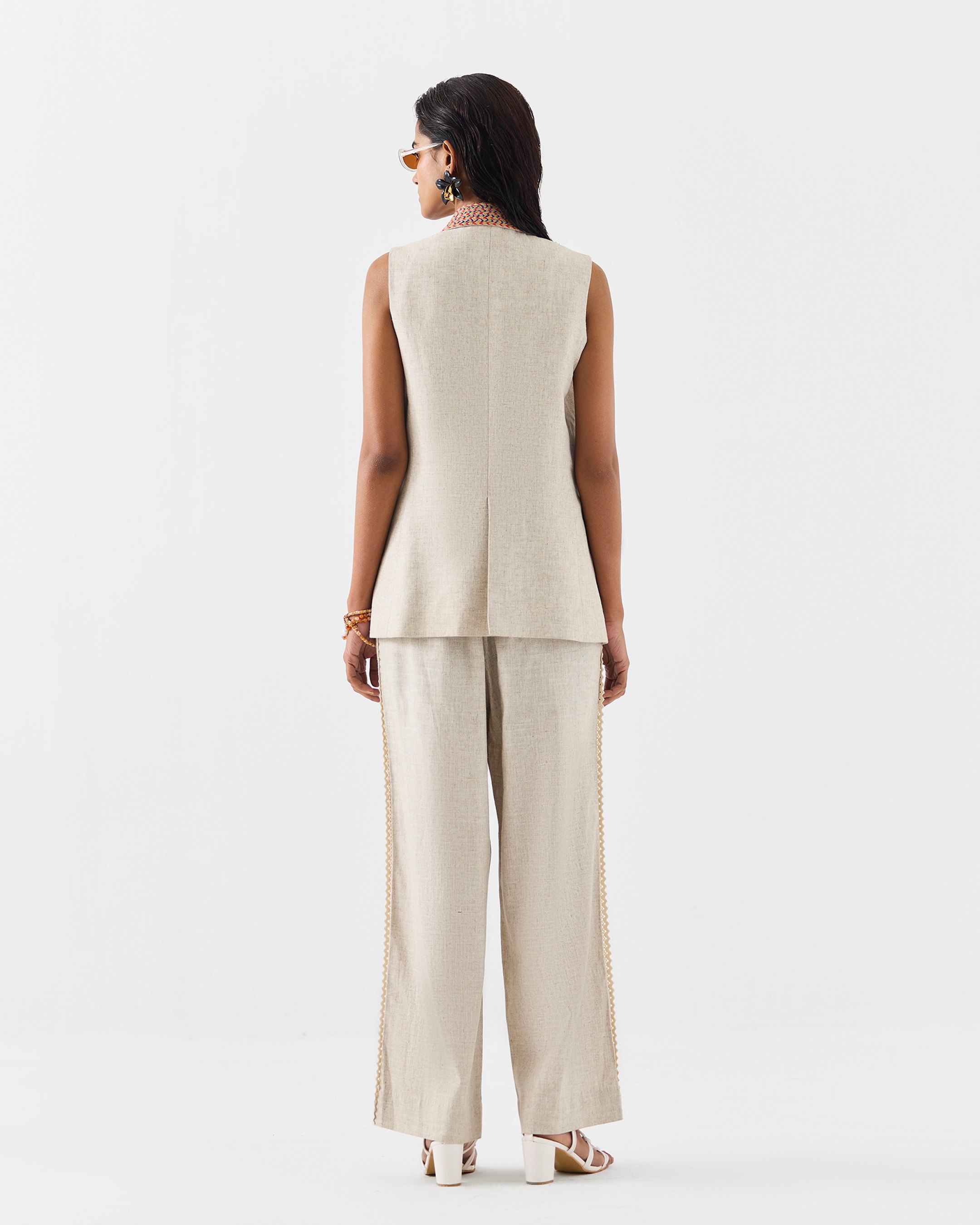Palm Island Blazer And Pants