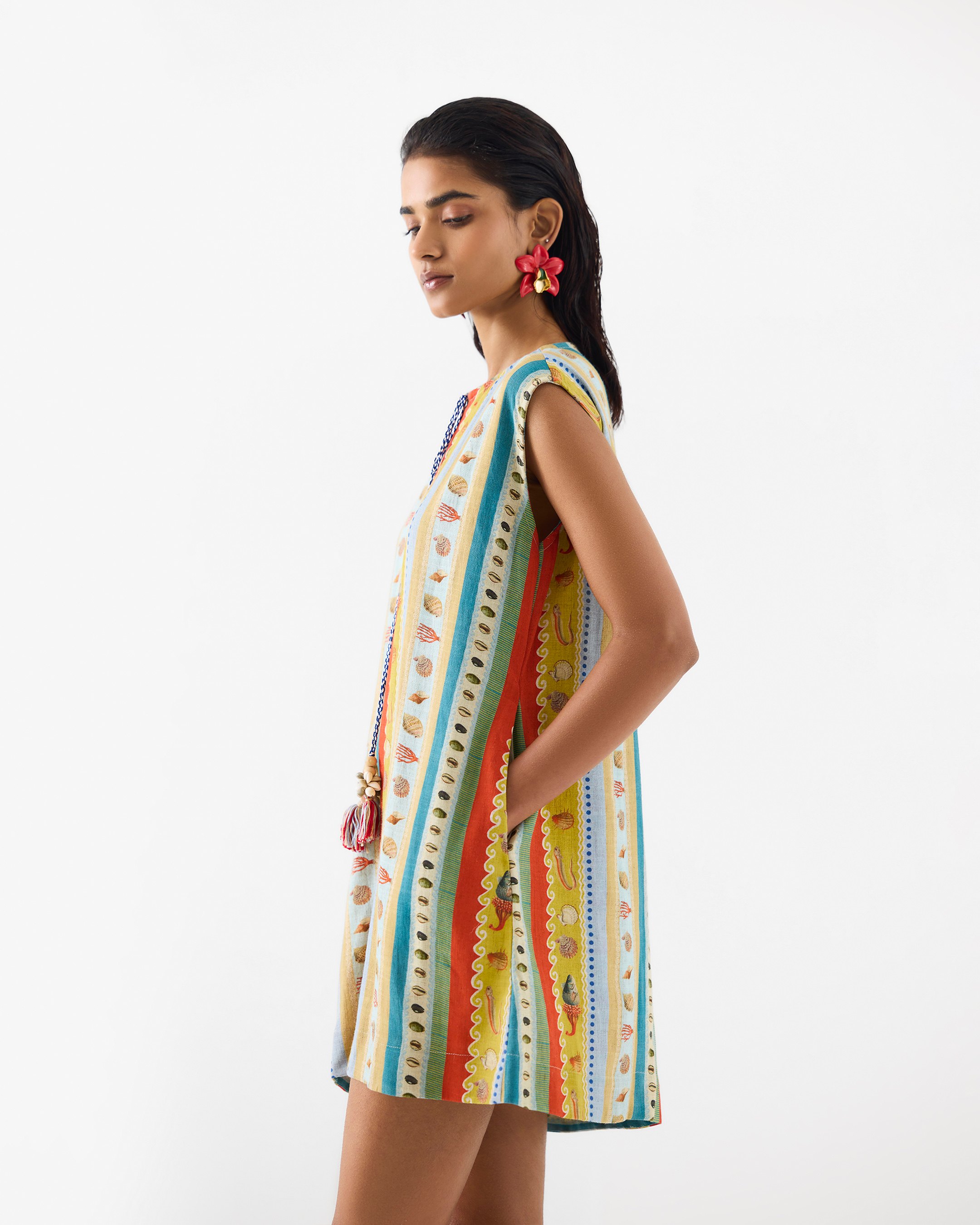 Sea Shell  Mini Dress