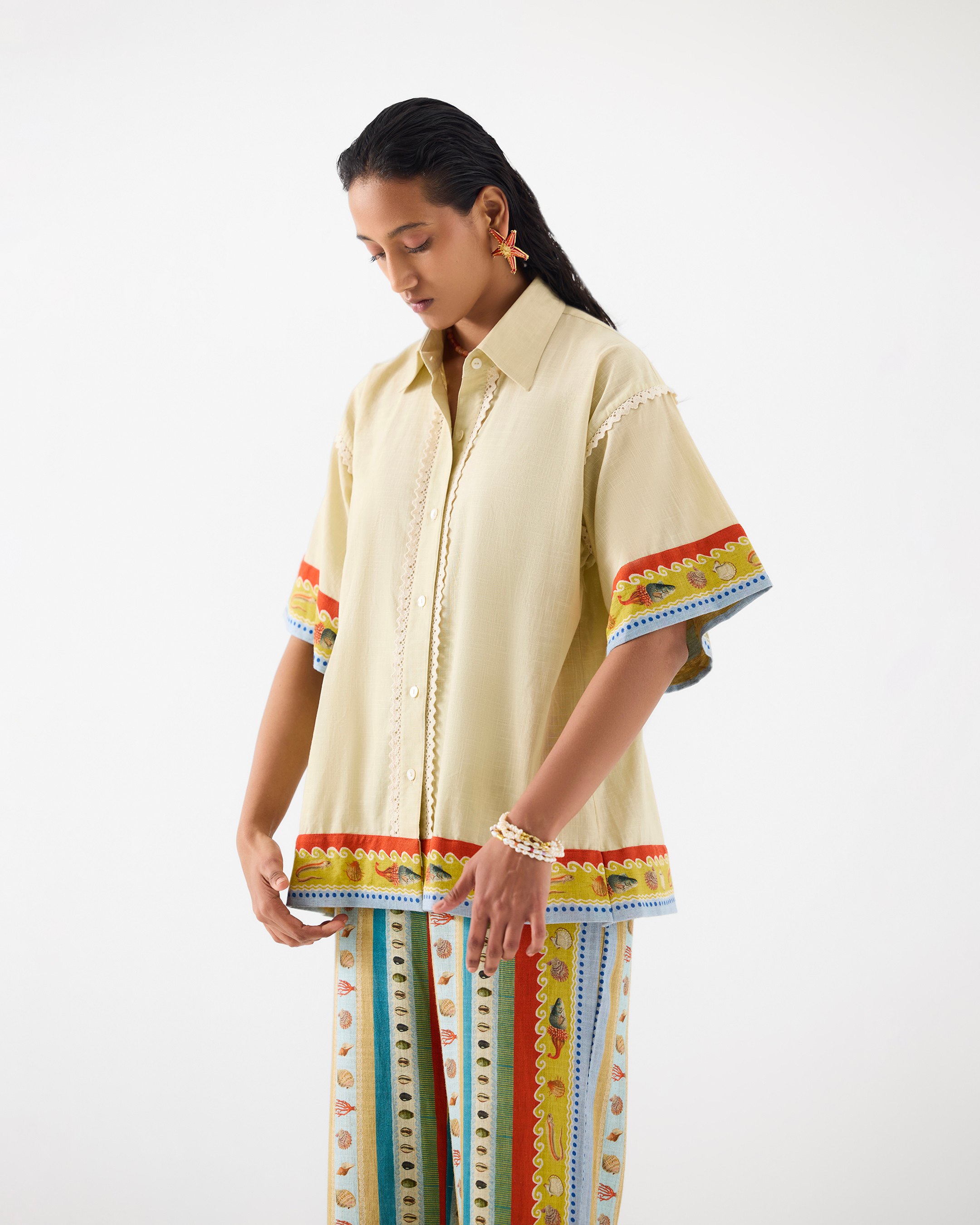 Sea Shell Shirt & Trousers