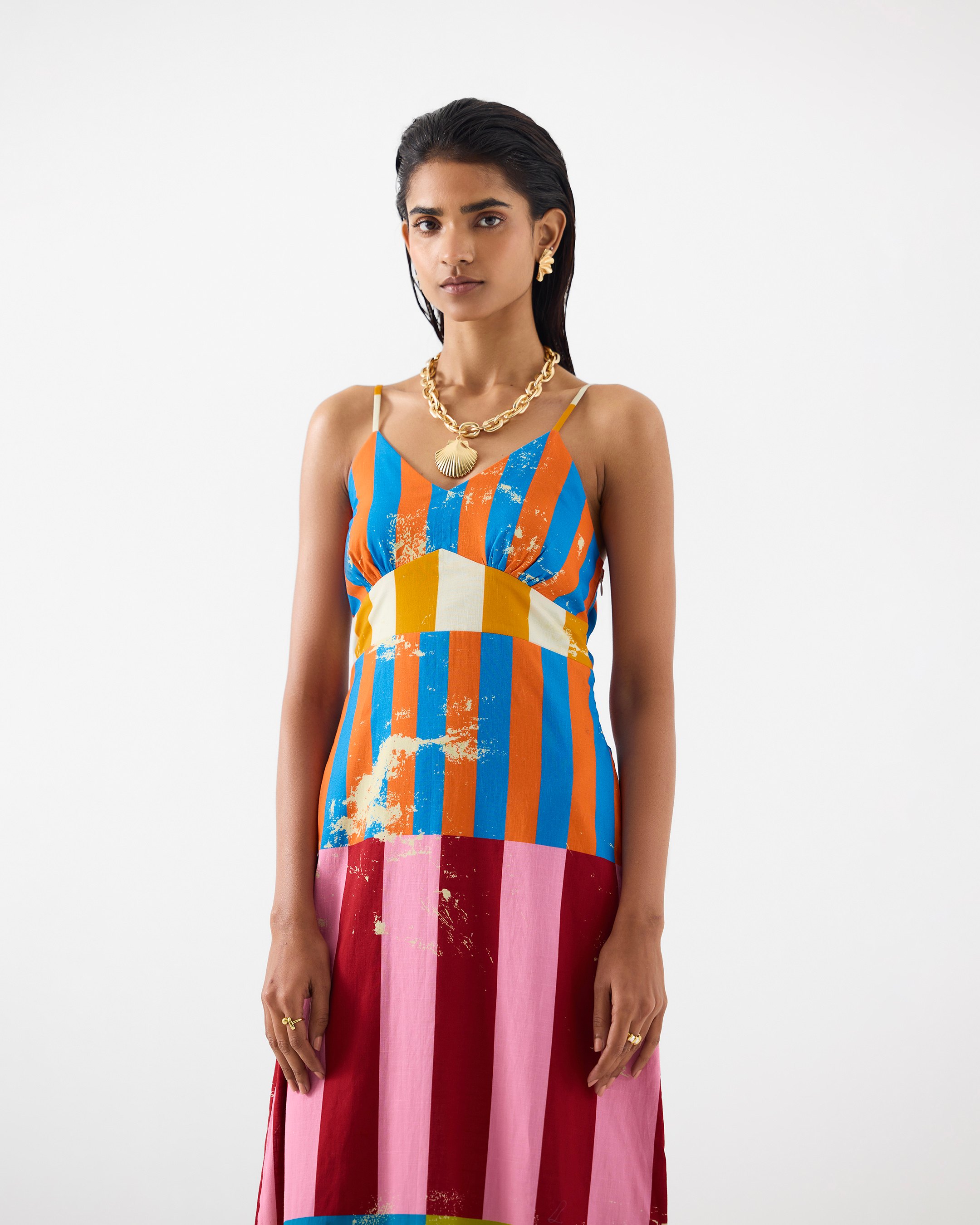 Long Beach Strappy Dress