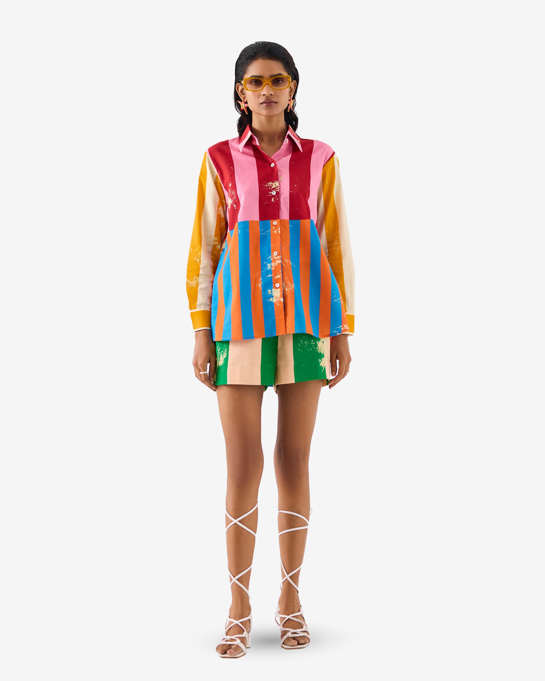 Long Beach Shirt And Shorts