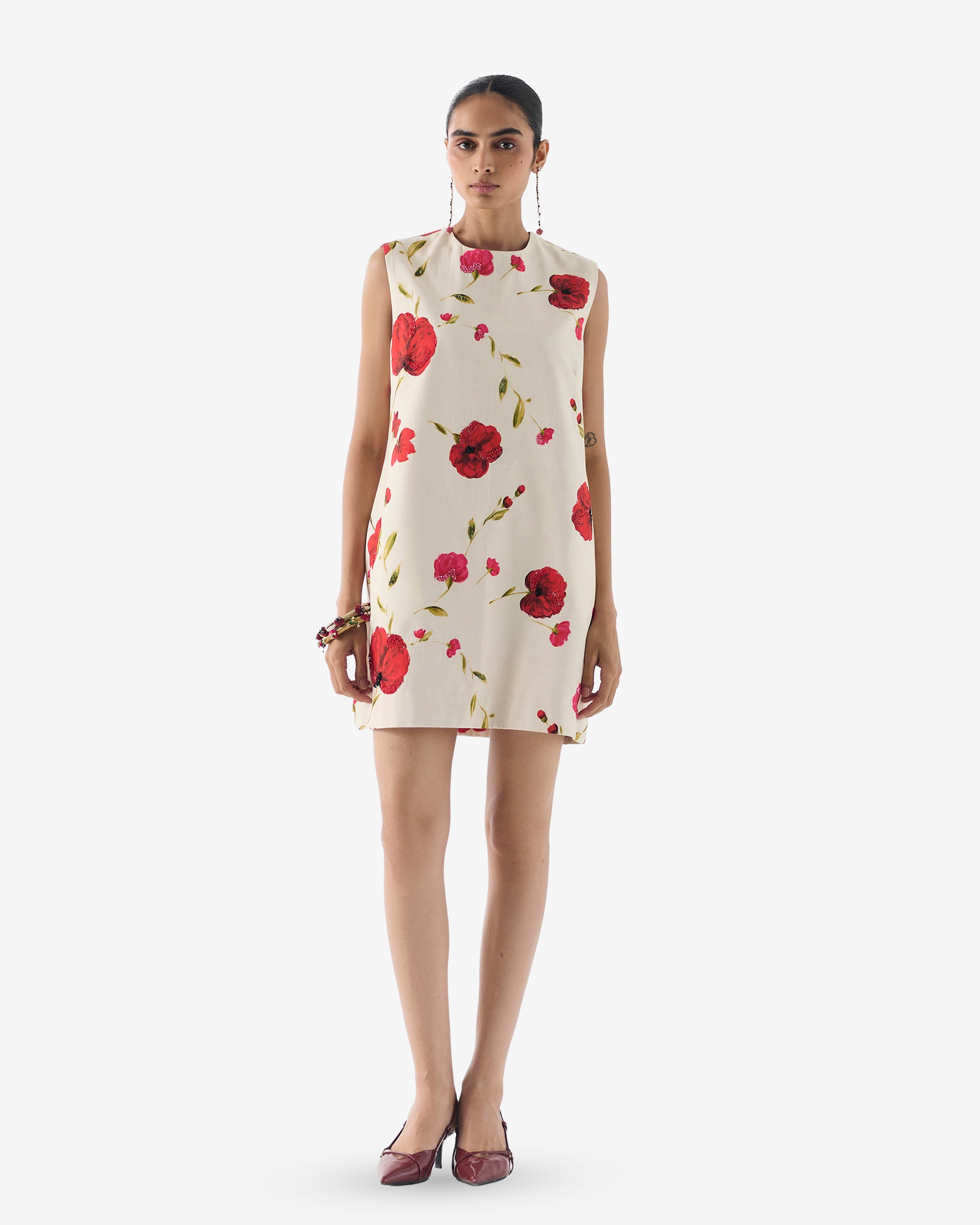 Sisley Rose Short Dress