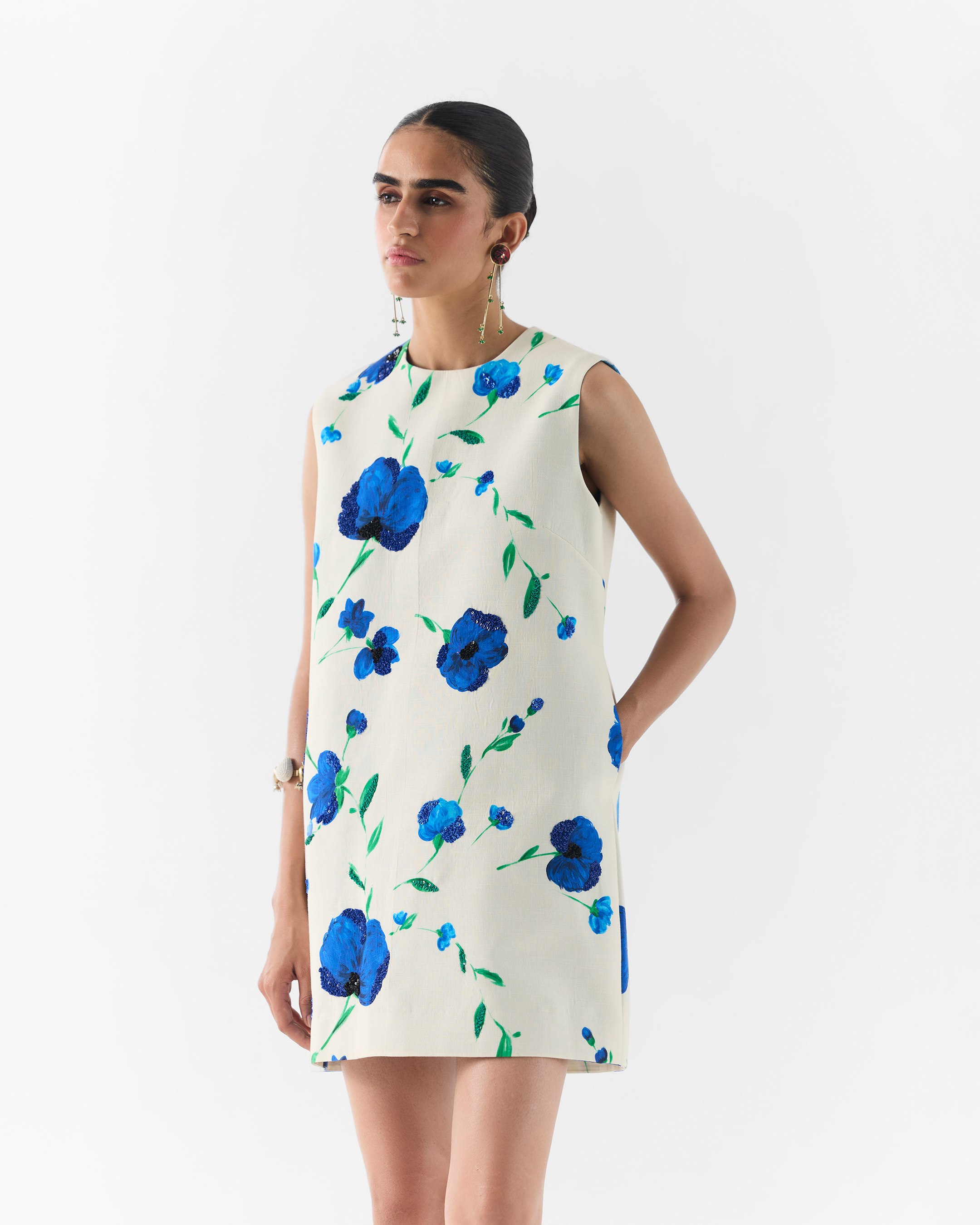 Moss Rose Short Dress