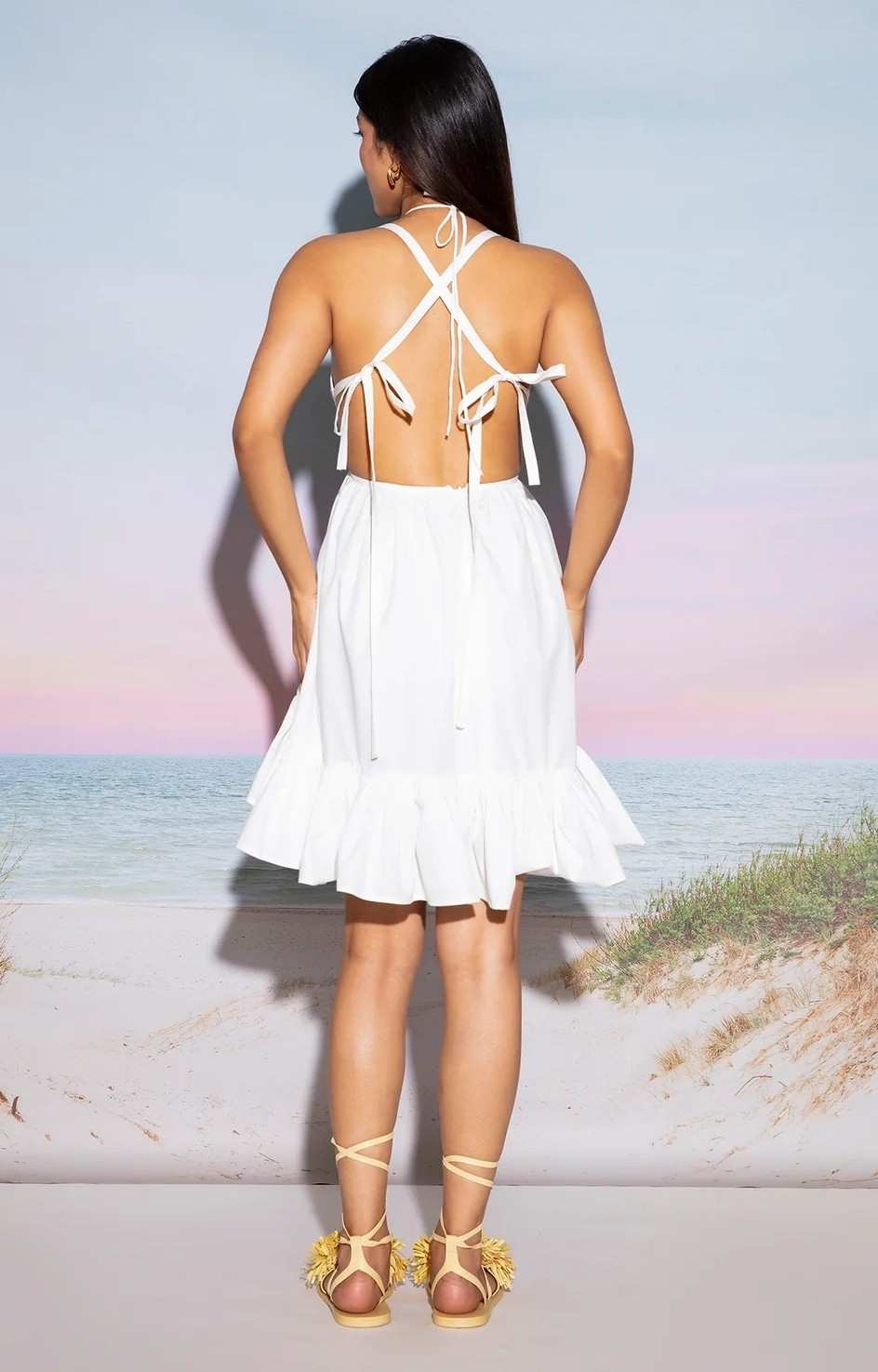 Crossover outlet beach dress