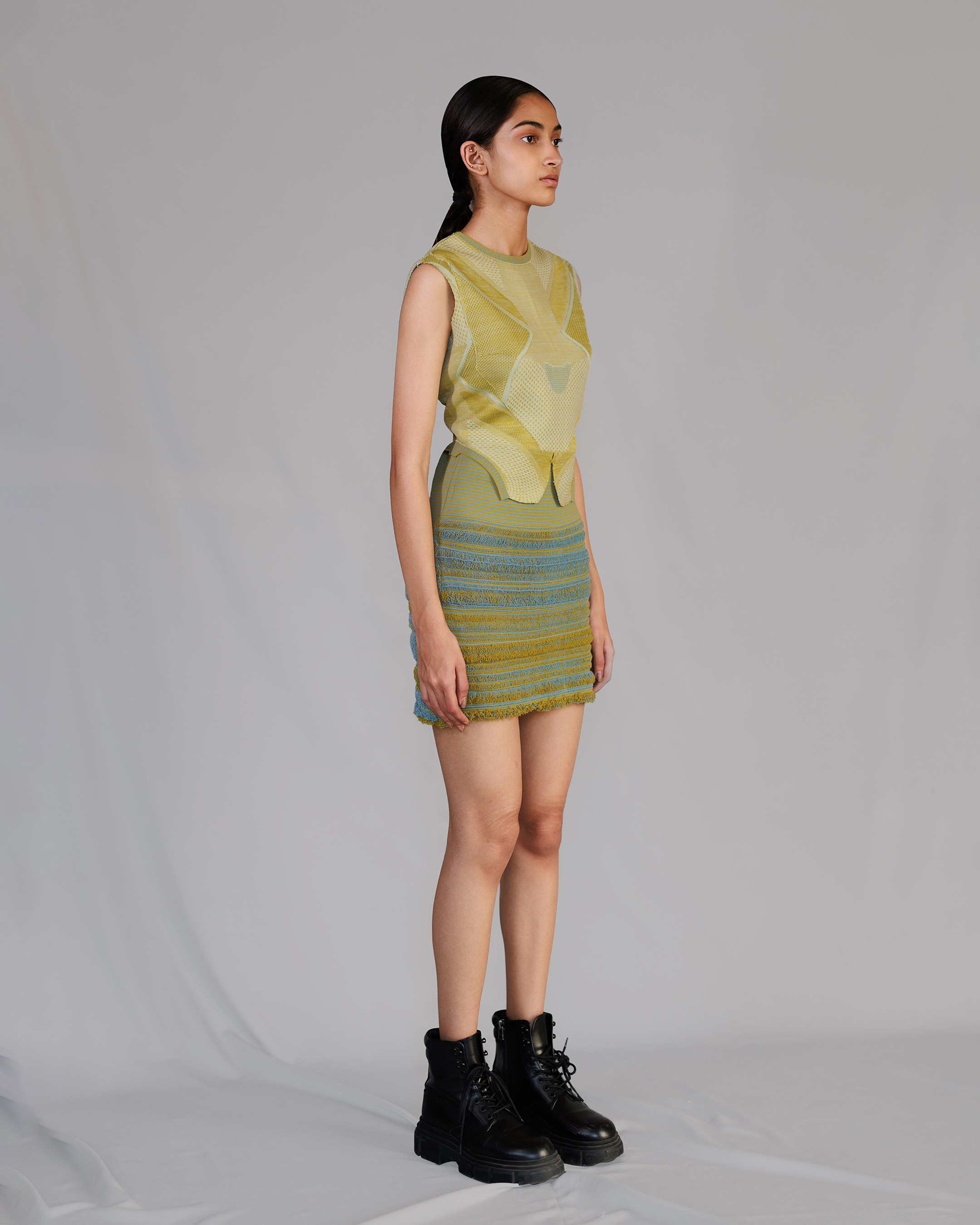 Lime Knitted Top