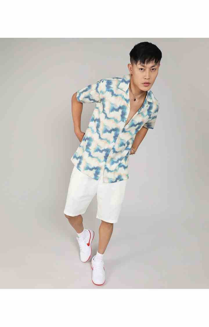 Men's Multicolor Printed Casual Shirts