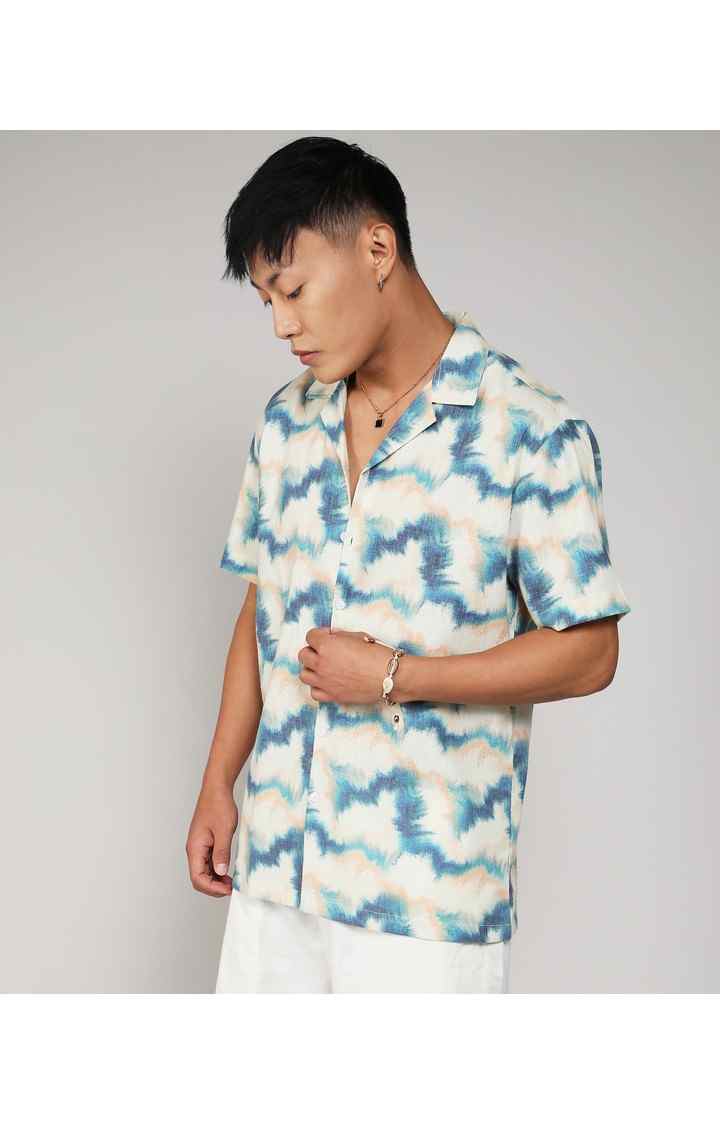 Men's Multicolor Printed Casual Shirts