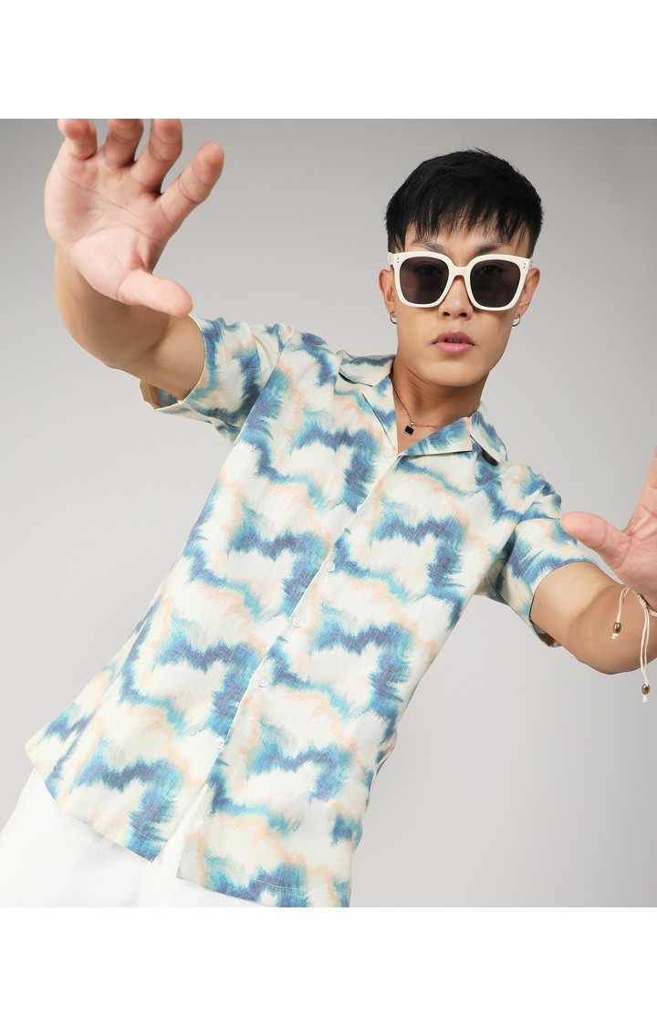 Men's Multicolor Printed Casual Shirts