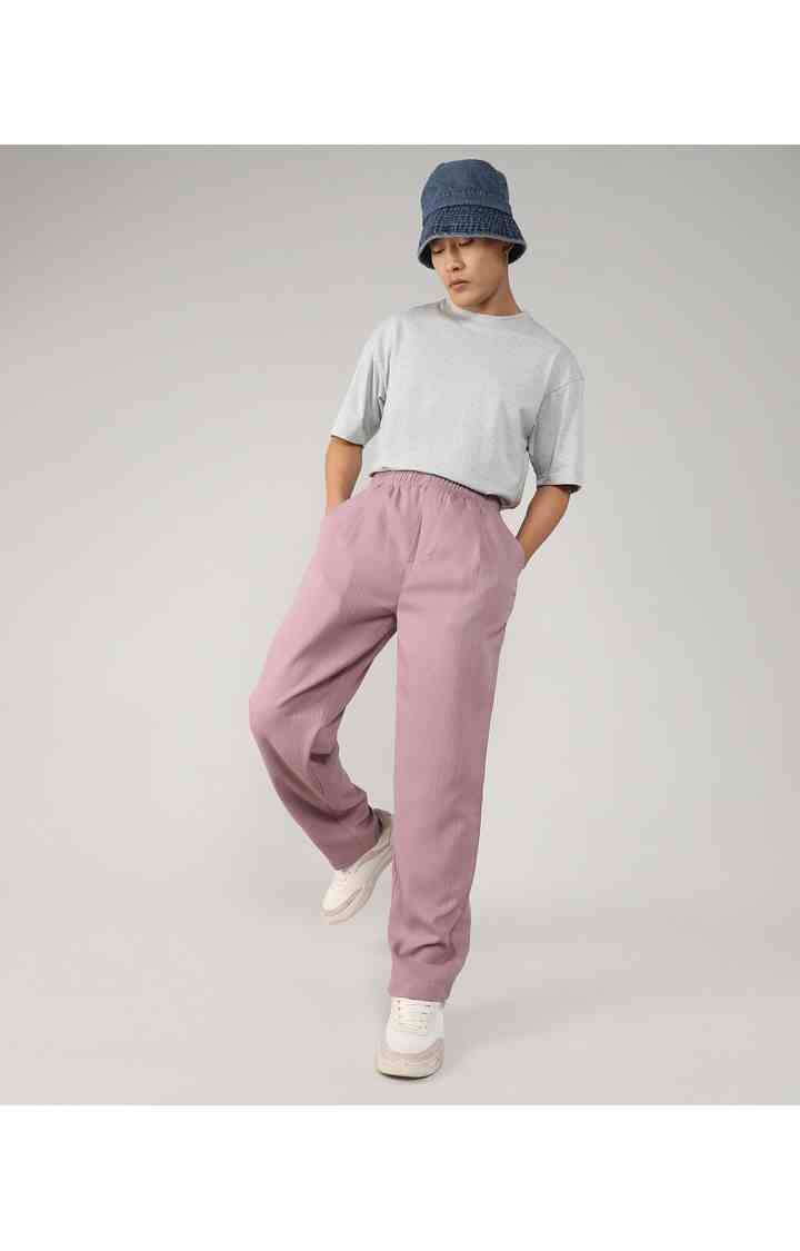 Men's Blush Pink Trousers