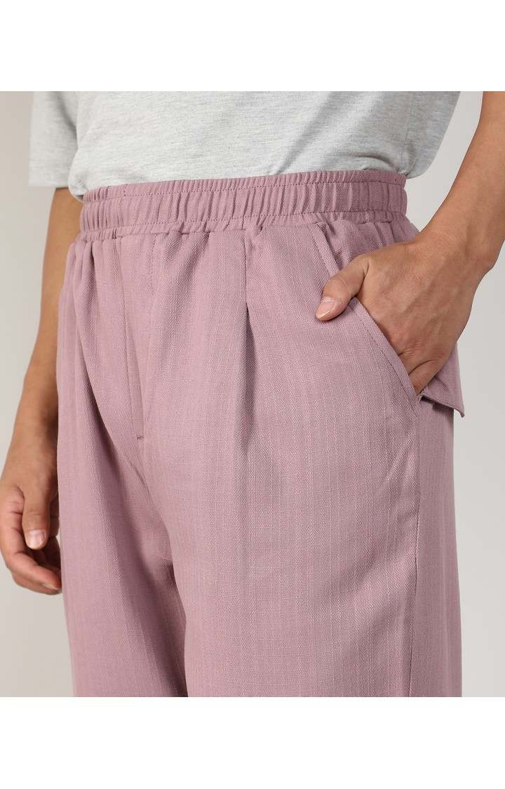 Men's Blush Pink Trousers