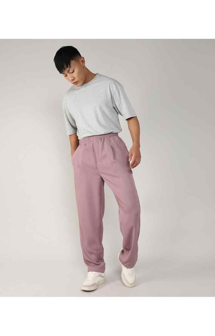 Men's Blush Pink Trousers