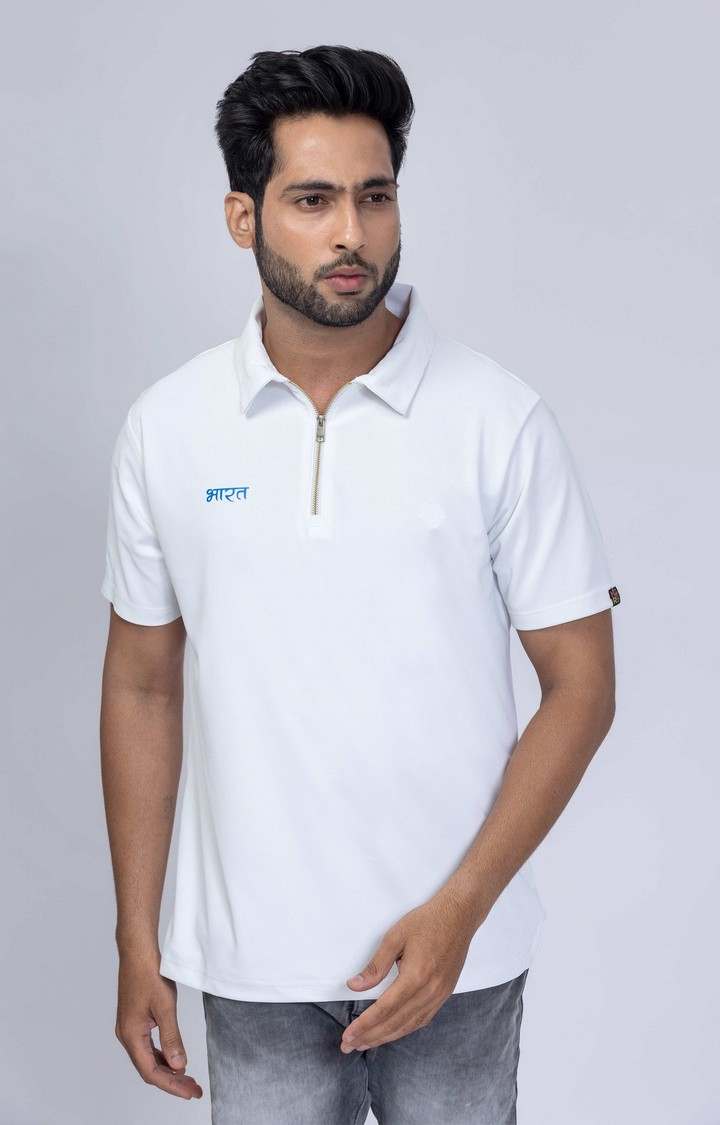 Classic White Polo T-shirt -World Cup Edition Fan Merchandise