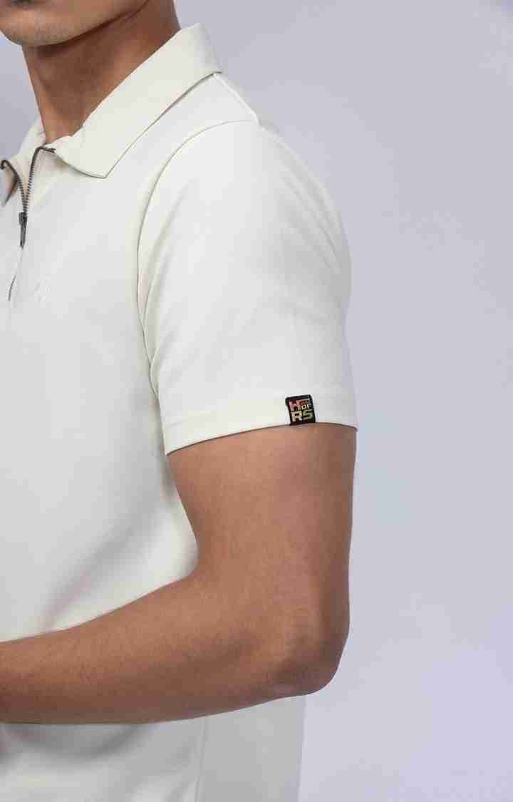 Oyster White Polo T-shirt -World Cup Edition Fan Merchandise