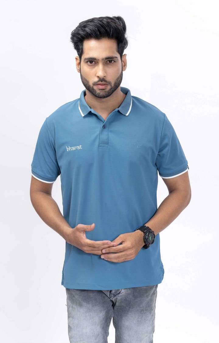 Classic Blue Polo T-shirt -World Cup Edition Fan Merchandise