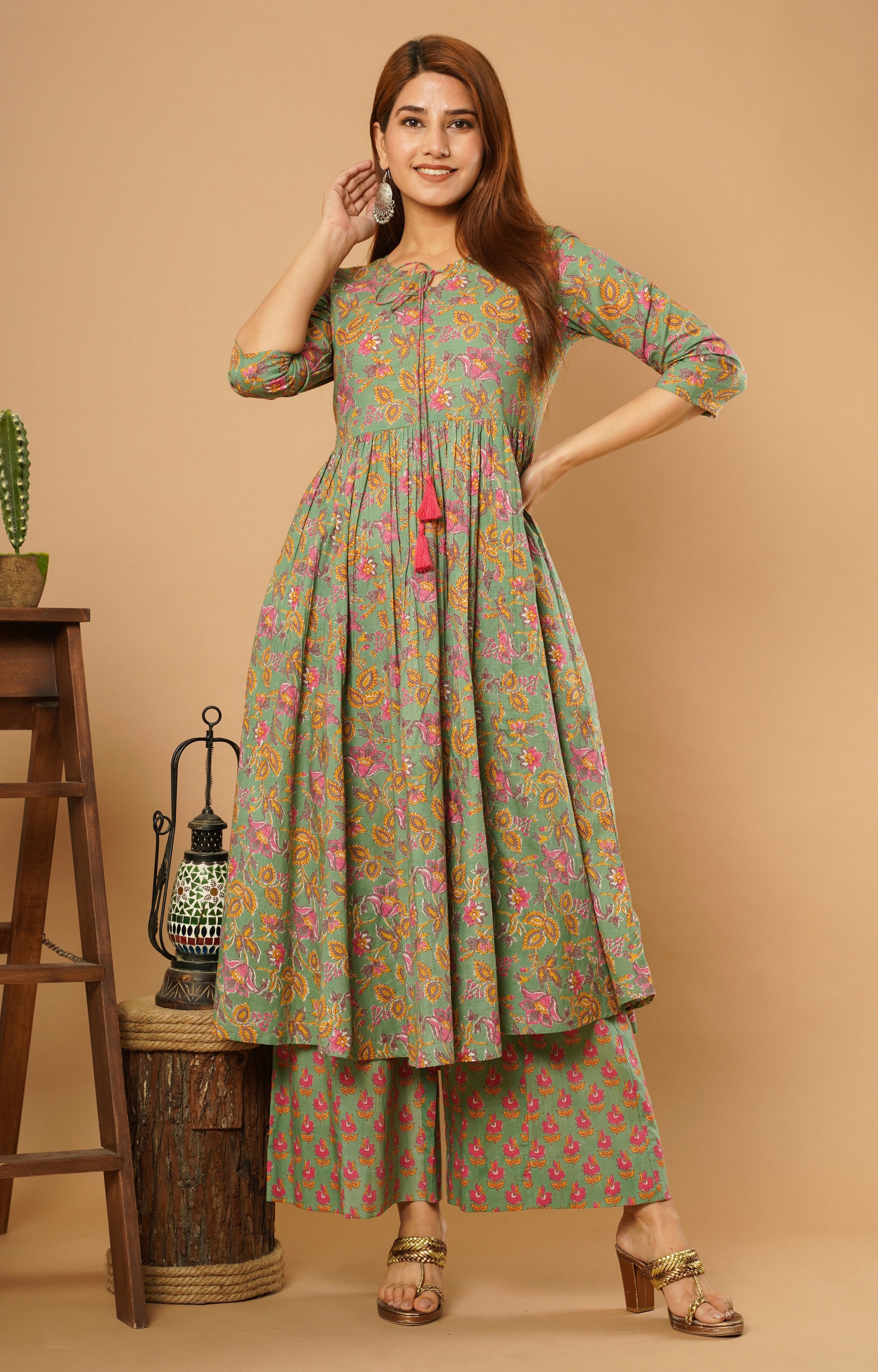 GEATHER KURTA with pant