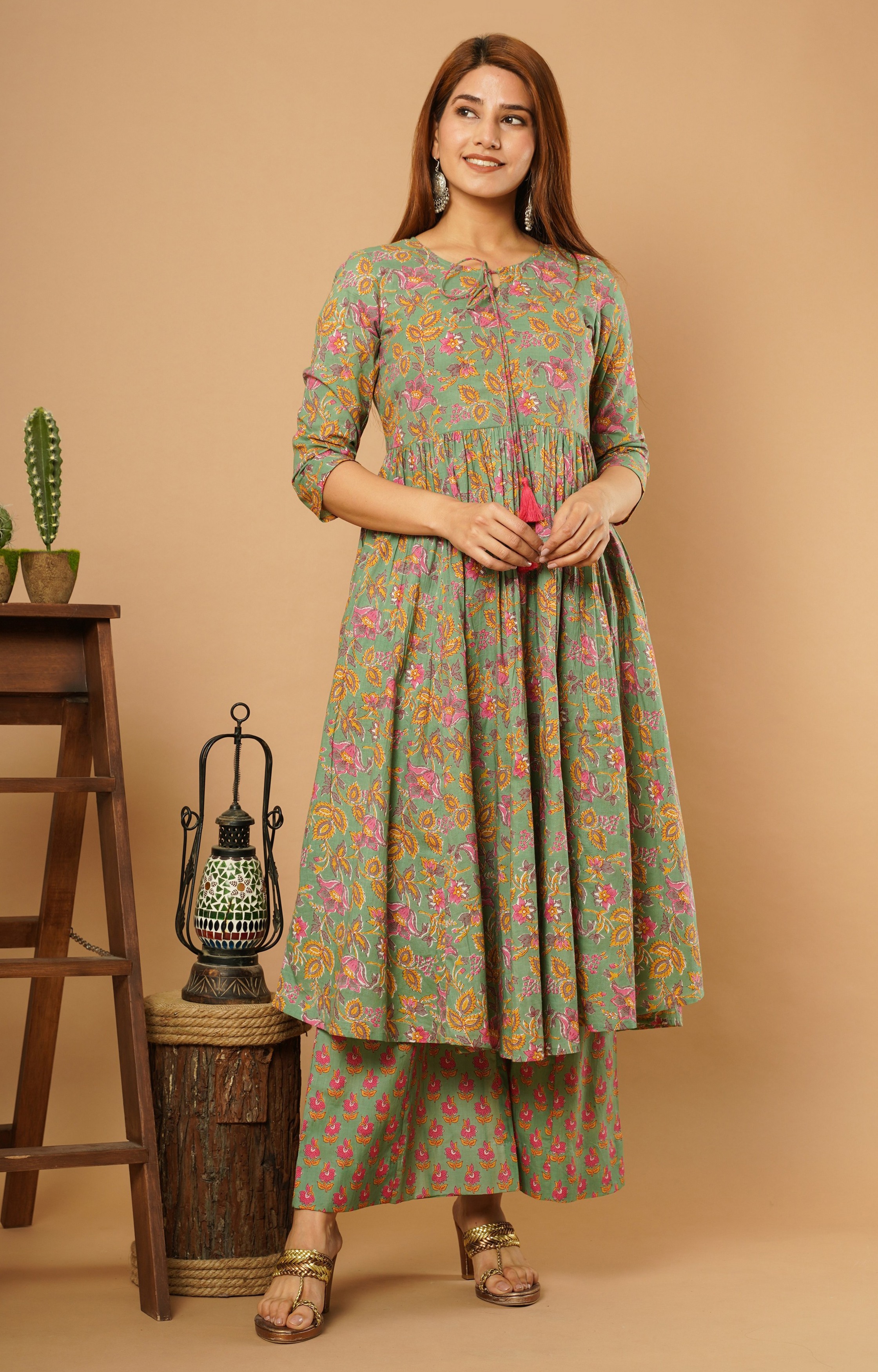 GEATHER KURTA with pant
