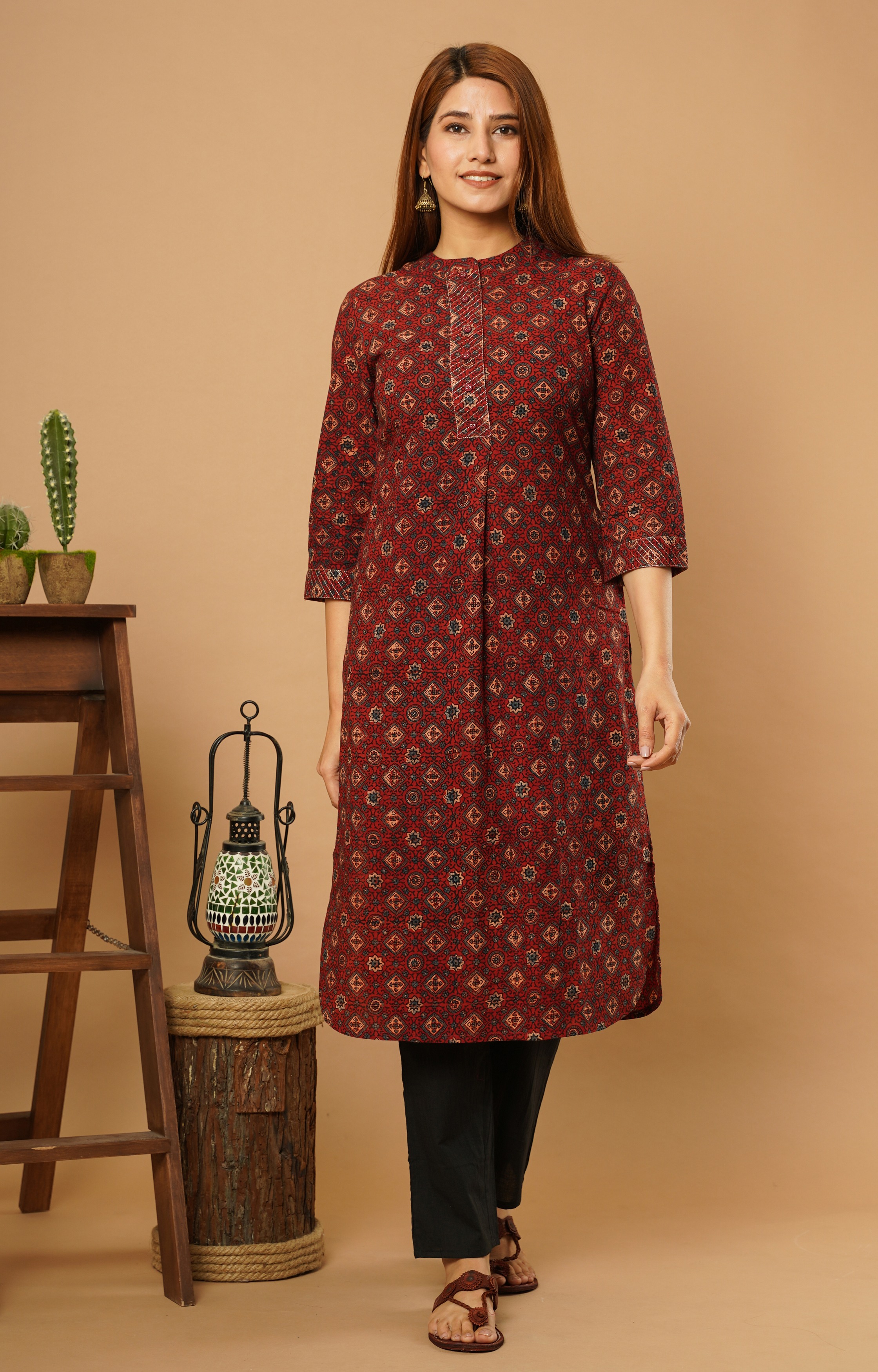 PRINTED KURTA WITH PANT