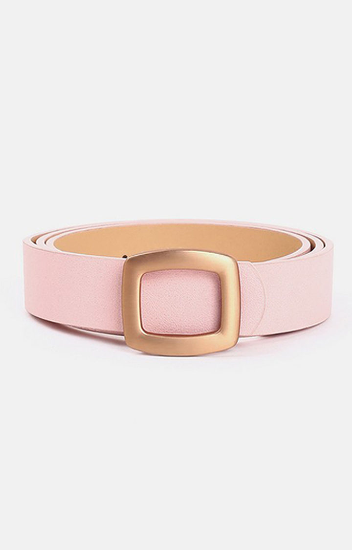 Haute Sauce By Campus Sutra Pink Solid Single Clothing Accessory