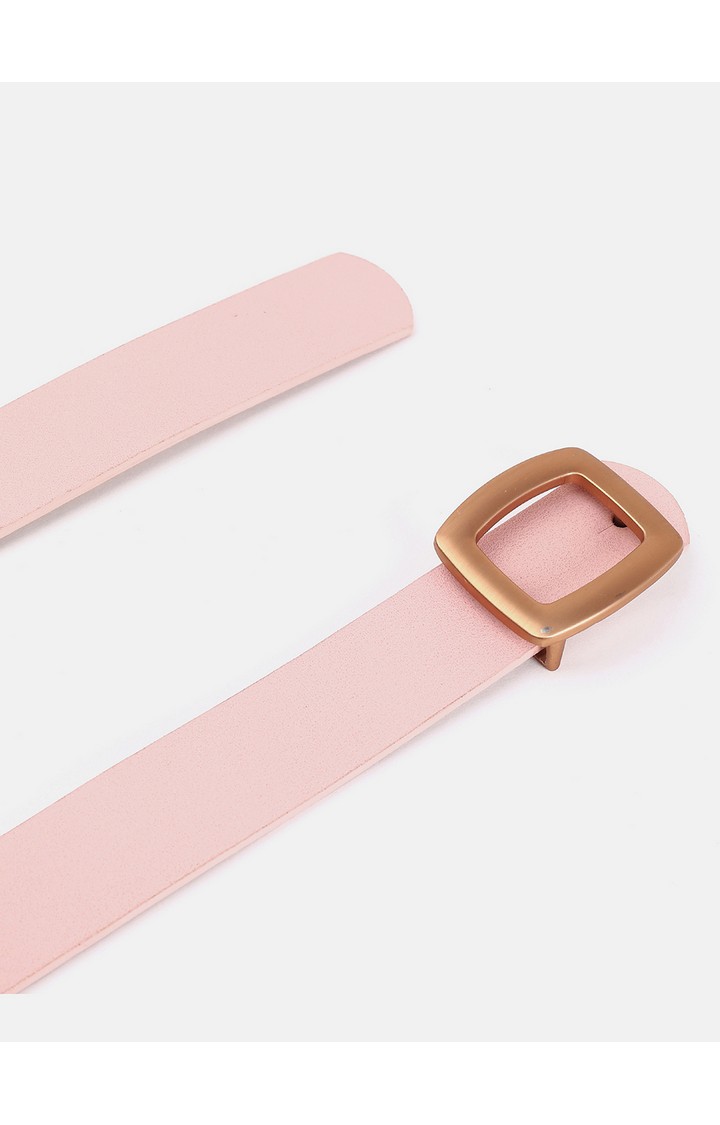 Haute Sauce By Campus Sutra Pink Solid Single Clothing Accessory