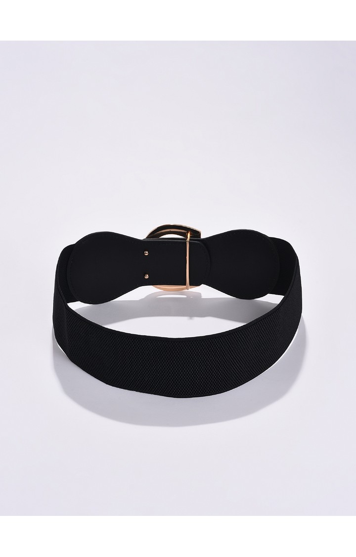 Haute Sauce By Campus Sutra Black Solid Single Clothing Accessory
