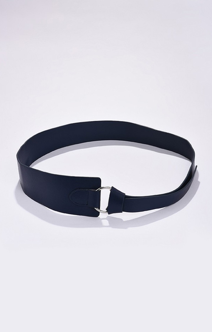 Haute Sauce By Campus Sutra Blue Solid Single Clothing Accessory