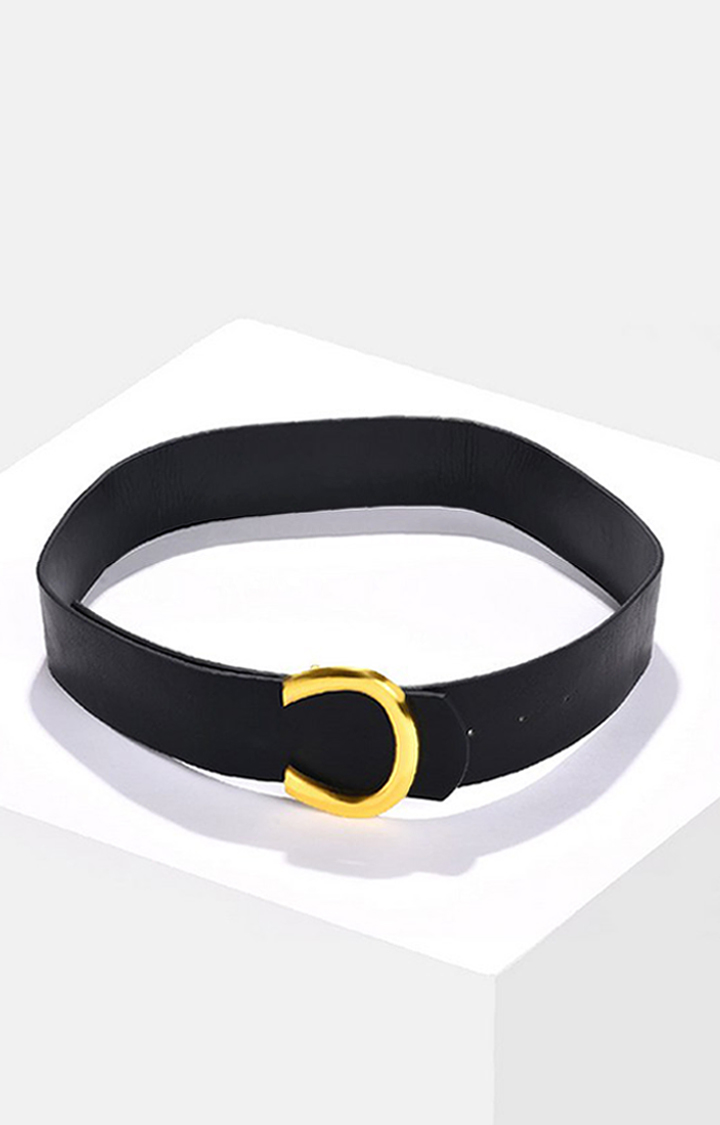Haute Sauce By Campus Sutra Black Solid Single Clothing Accessory