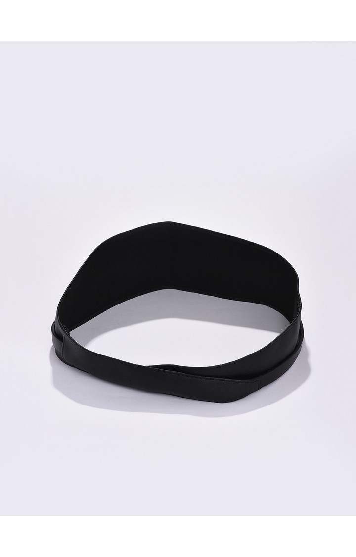 Haute Sauce By Campus Sutra Black Solid Single Clothing Accessory