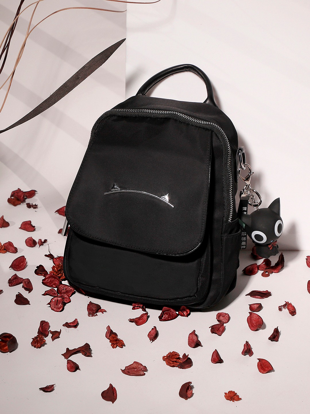 Women's Black Backpack