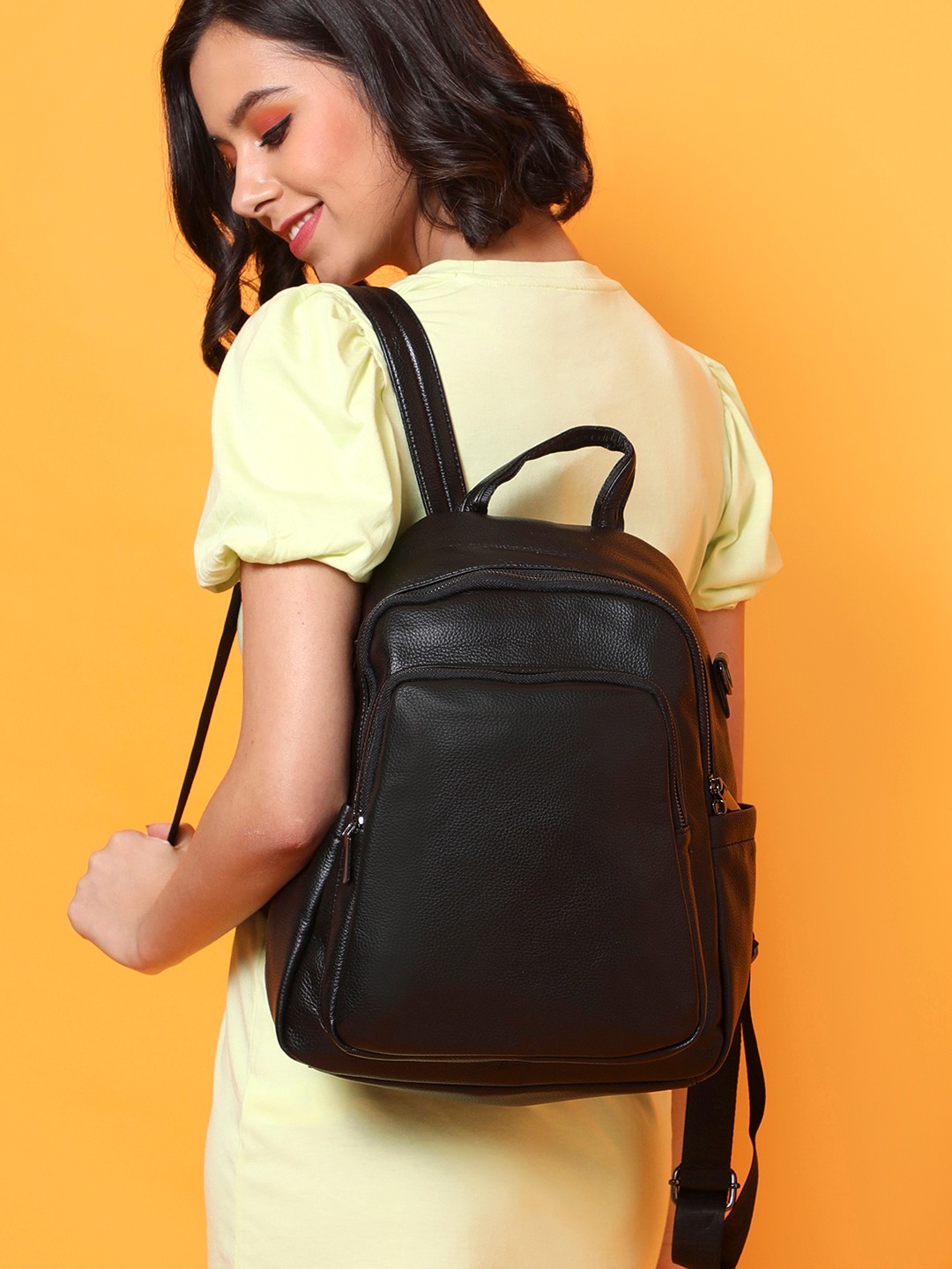 Women's Black Backpack