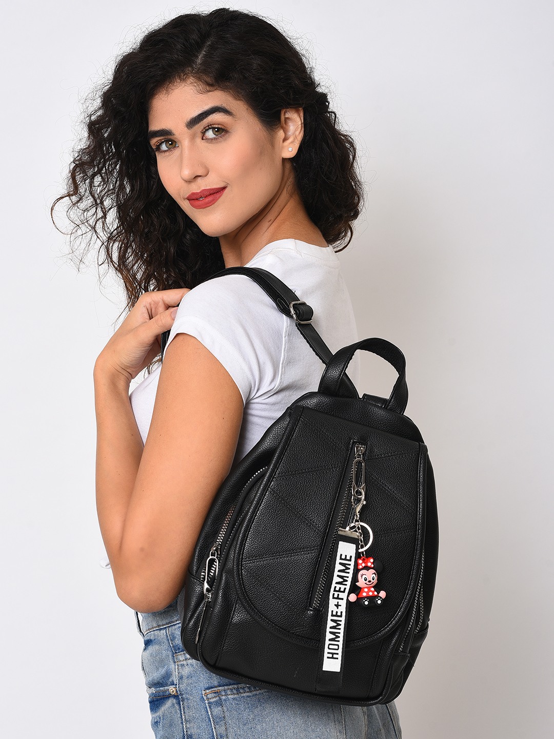 Women's Black Backpack