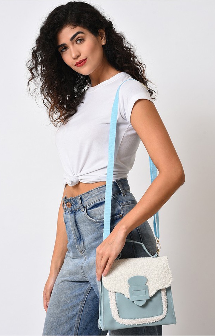 Women's Blue Handbag