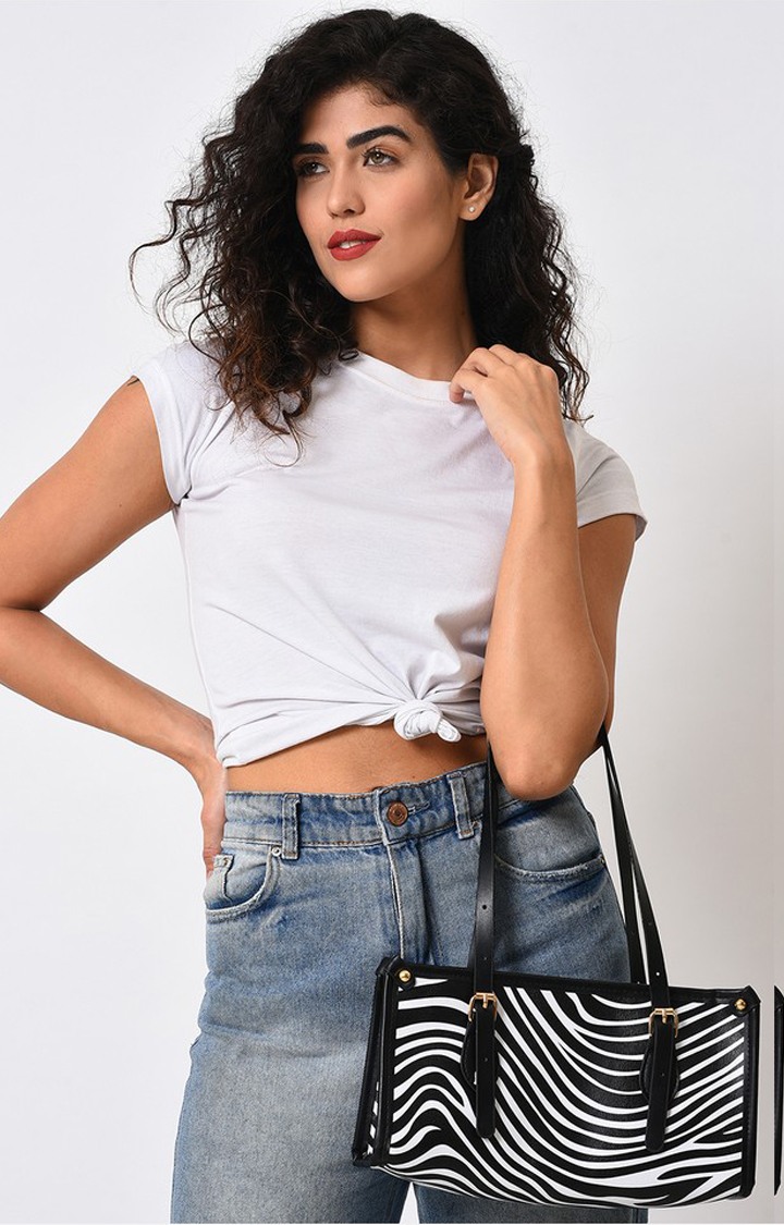 Women's White Handbag