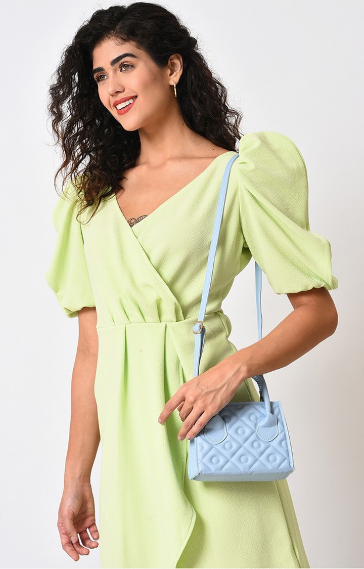 Women's Blue Handbag