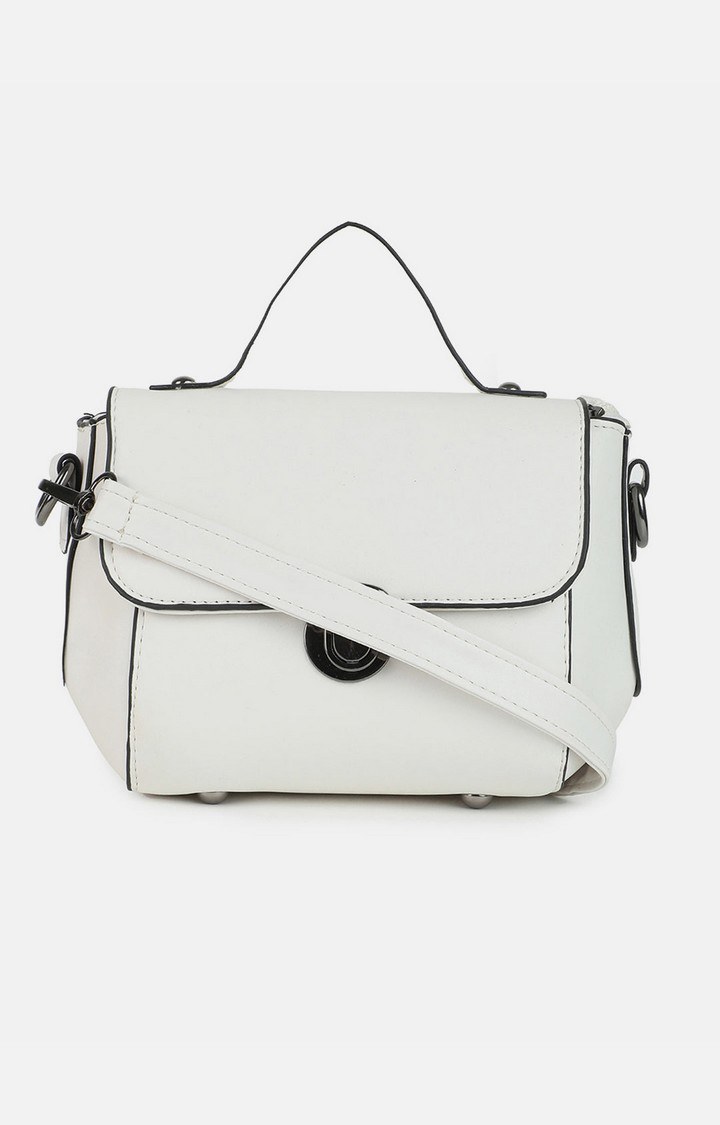 Women's White Handbag