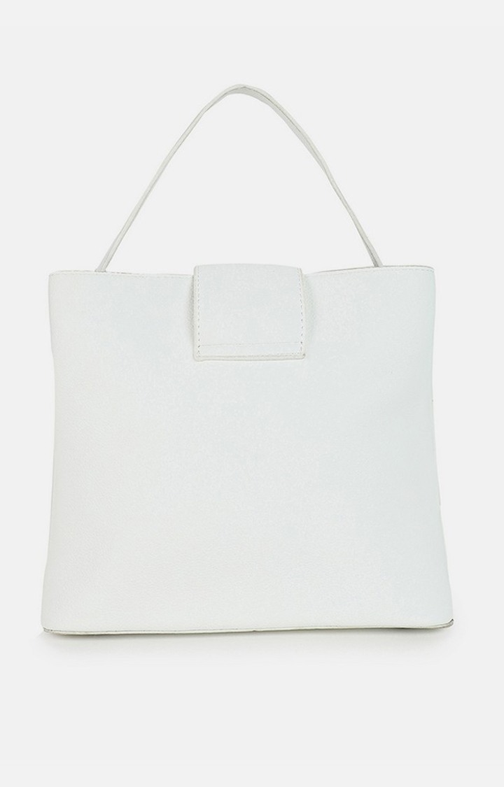 Women's White Handbag